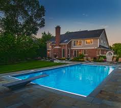  Backyard Swimming Pool With Diving Board