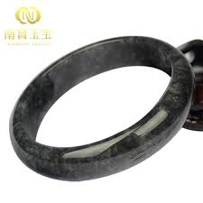 Black Jade Bangle Bracelet
