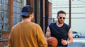  Chris and बास्केटबाल, बास्केटबॉल, बास्केट बॉल