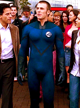  Chris as Johnny Storm in Fantastic Four (2005)