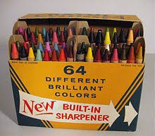 Crayola Crayons 64 Color Edition With Built-in Sharpener