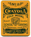 Crayola School Crayons Tin Boxed Set - cherl12345-tamara photo