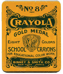 Crayola School Crayons Tin Boxed Set