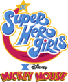DC Super Hero Girls X Disney Mickey Mouse (Logo) - mickey-mouse fan art