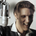 Elvis Presley recording at RCA Studio 1 in New York on July 2, 1956 - elvis-presley icon