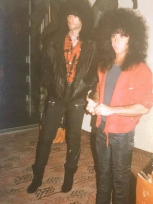  Eric and Bruce ~Munich, Germany...October 18, 1984 (Animalize World Tour)