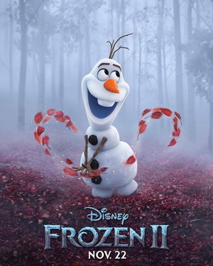  Nữ hoàng băng giá 2 Character Poster - Olaf