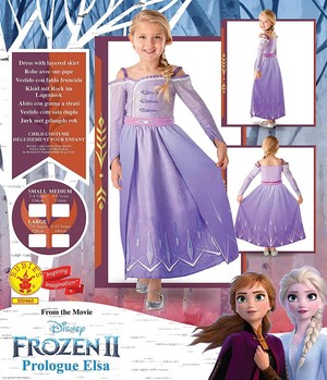  Frozen - Uma Aventura Congelante 2 Prologue Elsa Dress