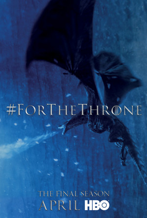  Game of Thrones - 'For the Throne' Poster - Viserion