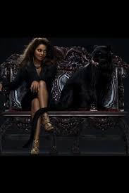  Janet Jackson With A panther, harimau kumbang