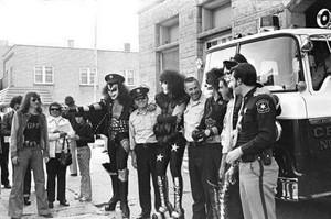 KISS ~Cadillac, Michigan…October 9-10,1975 (Cadillac High School-homecoming) 
