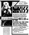 KISS ~Hammond, Indiana...October 18, 1974 (Parthenon Theater - Hotter Than Hell Tour) - kiss photo