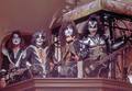 KiSS ~filming of Detroit Rock City for ABC's Paul Lynde Halloween Special....October 20, 1976 - kiss photo