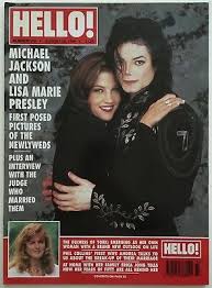  Michael Jackson And Lisa Marie Presley On The Cover Of Hello