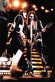 Paul and Ace ~Valencia, California...May 19, 1978 (KISS Meets The Phantom Concert) - kiss photo