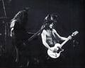 Paul and Gene ~Passaic, New Jersey...October 25, 1974 (Hotter Than Hell Tour - Capitol Theater)  - kiss photo
