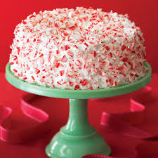 Peppermint Candy Cane Cake