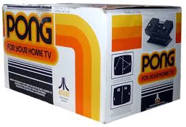 Pong Video Game Consul Set
