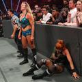 Raw 10/7/19 ~ Becky Lynch/Charlotte Flair vs Kabuki Warriors - wwe photo
