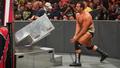 Raw 10/7/19 ~ Rusev attacks Baron Corbin and Randy Orton - wwe photo