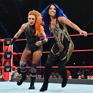  Raw 9/2/19 ~ Sasha and Bayley attack Becky Lynch