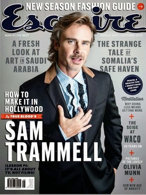  Sam Trammell - Esquire Middle East Cover - 2013