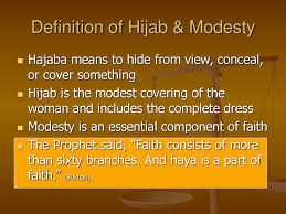 Significance Of The Hijab And Modesty