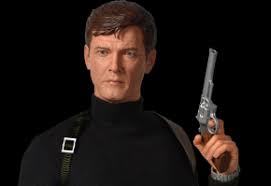 Sir Roger Moore As 007 Action Figure