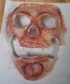 SkinTaker Painted Mask - creepypasta photo