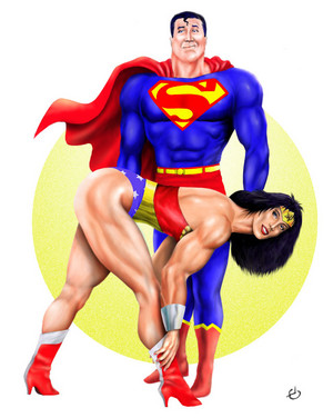  সুপারম্যান & Wonder Woman - Hot & Sexy
