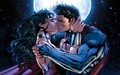 superman-and-wonder-woman - Superman & Wonder Woman: The Kiss wallpaper