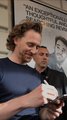 Tom at the stage door of Bernard B Jacobs Theatre after performing Betrayal on September 8, 2019  - tom-hiddleston photo