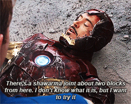  Tony Stark plus 가장 좋아하는 improvised lines