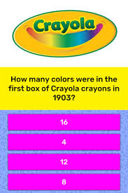 Trivia Question Pertaining To Crayola Crayons