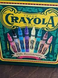 Vintage 90th Anniversary Crayola Tin