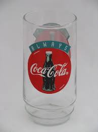  Vintage Coca Cola Drinking Glass