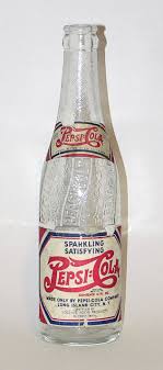  Vintage Coca Cola Glass Soda Bottle