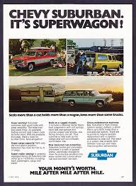  Vintage Promo Ad 1975 Chevy Suburban