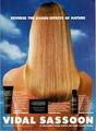 Vintage Promo Ad For Vidal Sassoon Hair Care Line - cherl12345-tamara photo