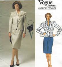Vogue Suit Pattern Design