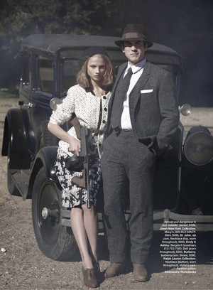  Wes Bentley and Anna Selezneva - Harper's Bazaar Photoshoot - 2010