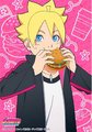 boruto burger - anime photo