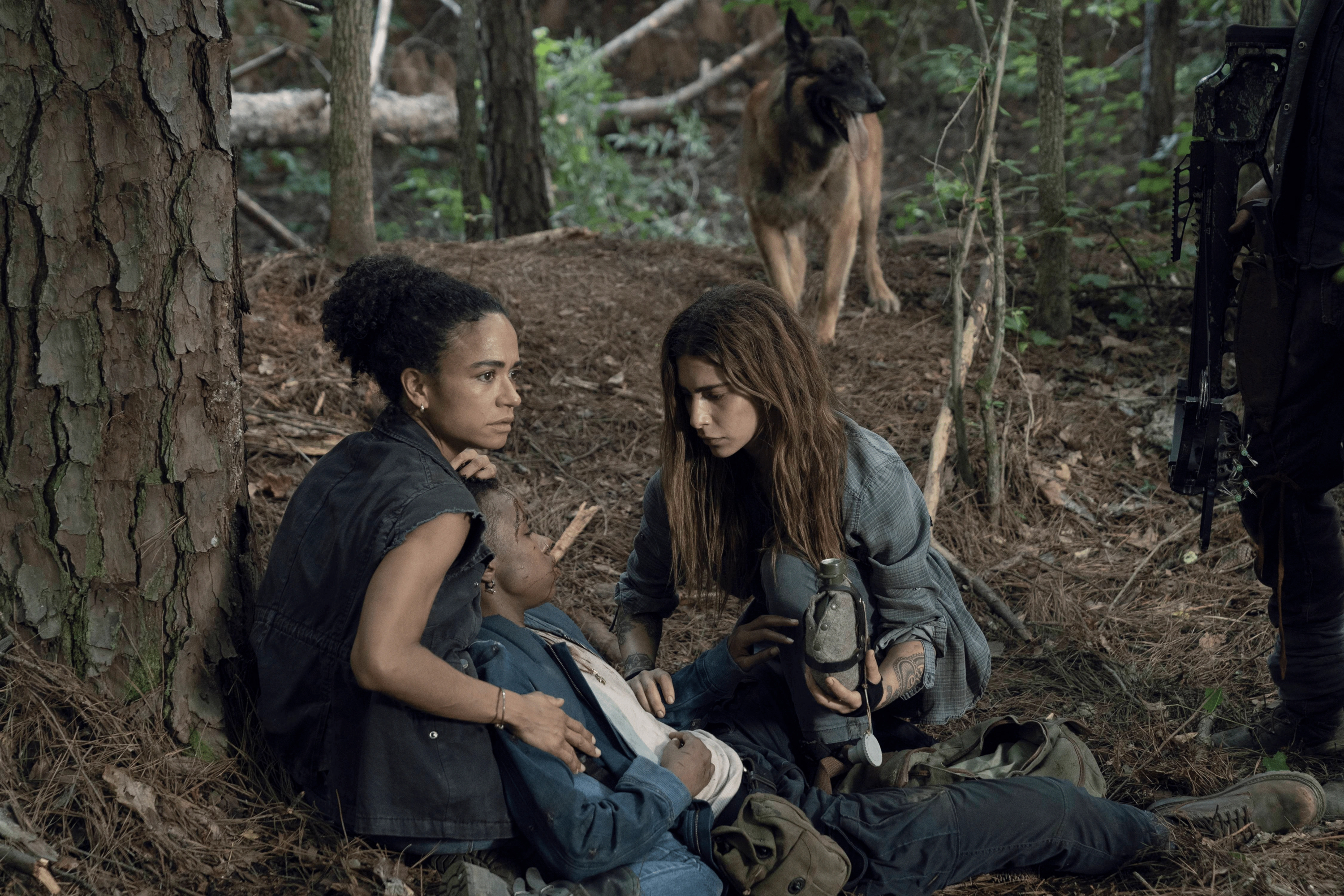 The Walking Dead Photo: 10x05 What It Always Is Connie, Magna and Kelly.