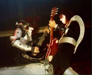  Ace and Gene ~Fayetteville, North Carolina...December 27, 1976 (Rock and Roll Over Tour)