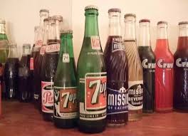 An Assortment Of Vintage Soda Beverages
