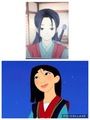 Anime Mulan  - disney fan art