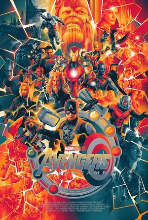 Avengers: Endgame Poster by Matt Taylor