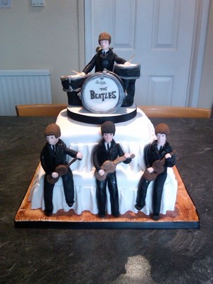  Beatles Birthday Cake