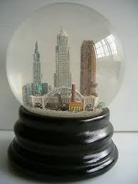 Cleveland Snow Globe