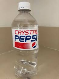Crystal Clear Pepsi